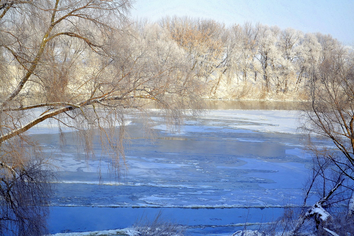 Вода едва блестела в реке. Река подо льдом. Лед на реке. Речка подо льдом. Зимняя замерзшая река.